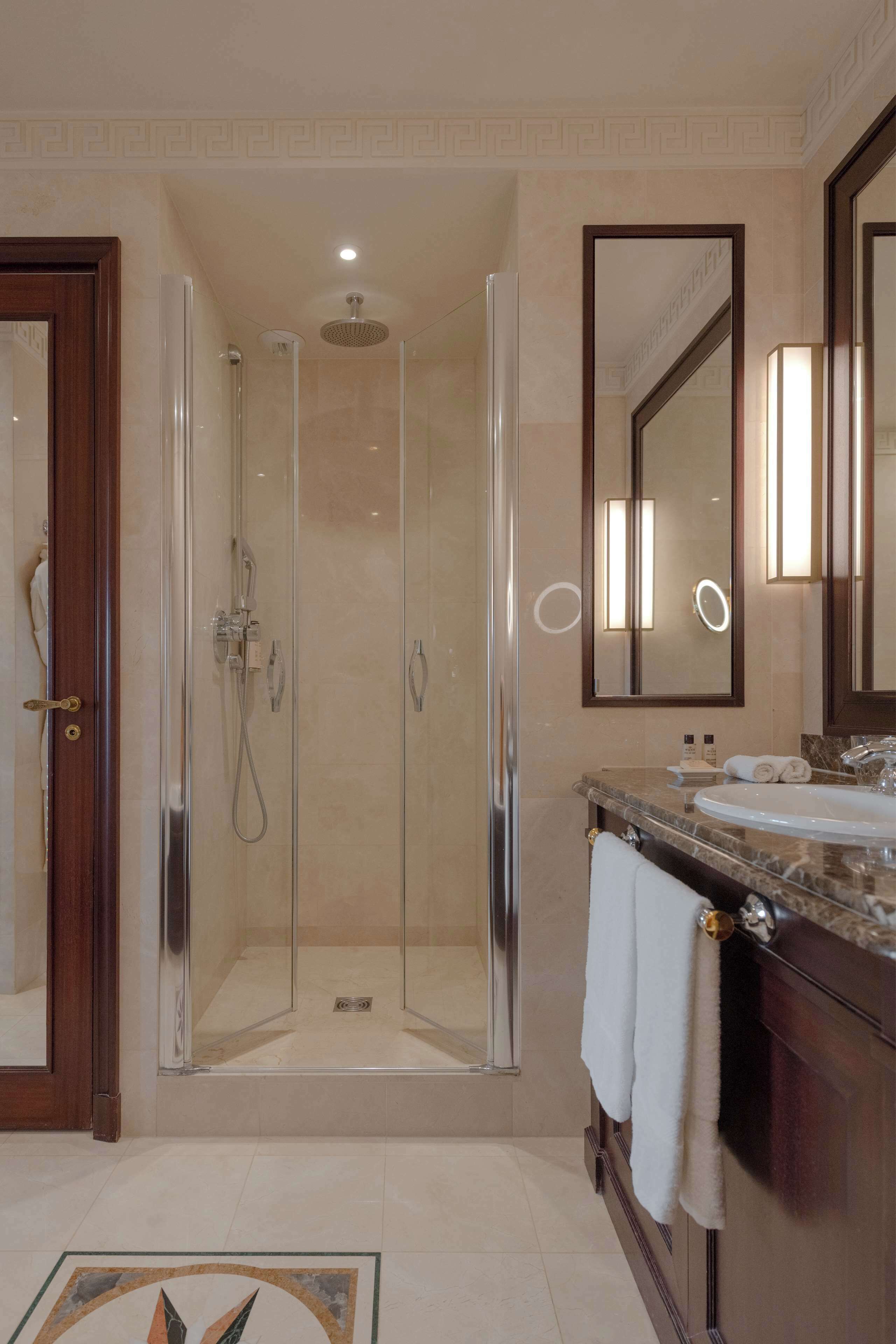 suite (imperial) | bathroom | hair dryer, bathrobes, slippers, towels