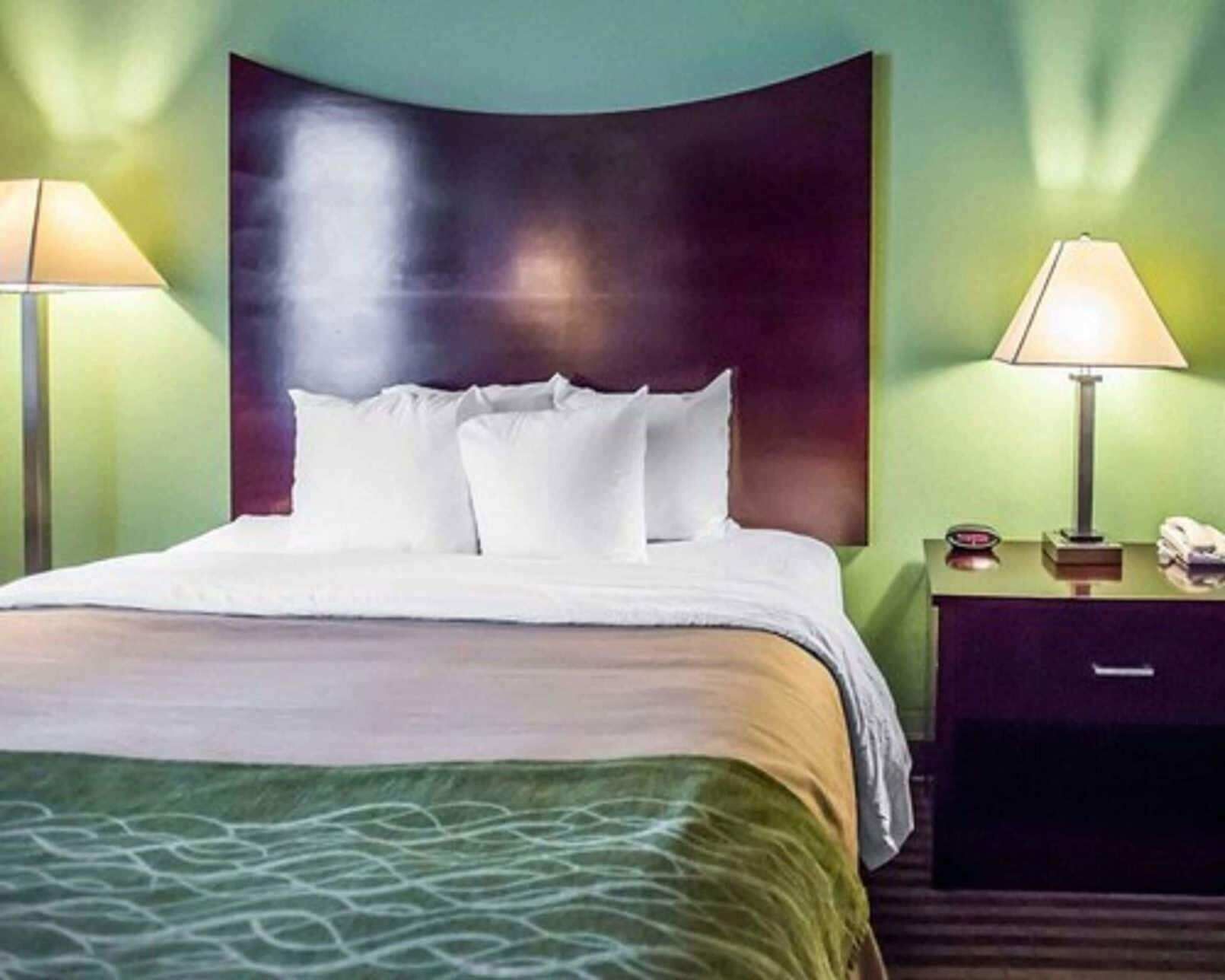 In-room safe, desk, blackout drapes, iron/ironing board