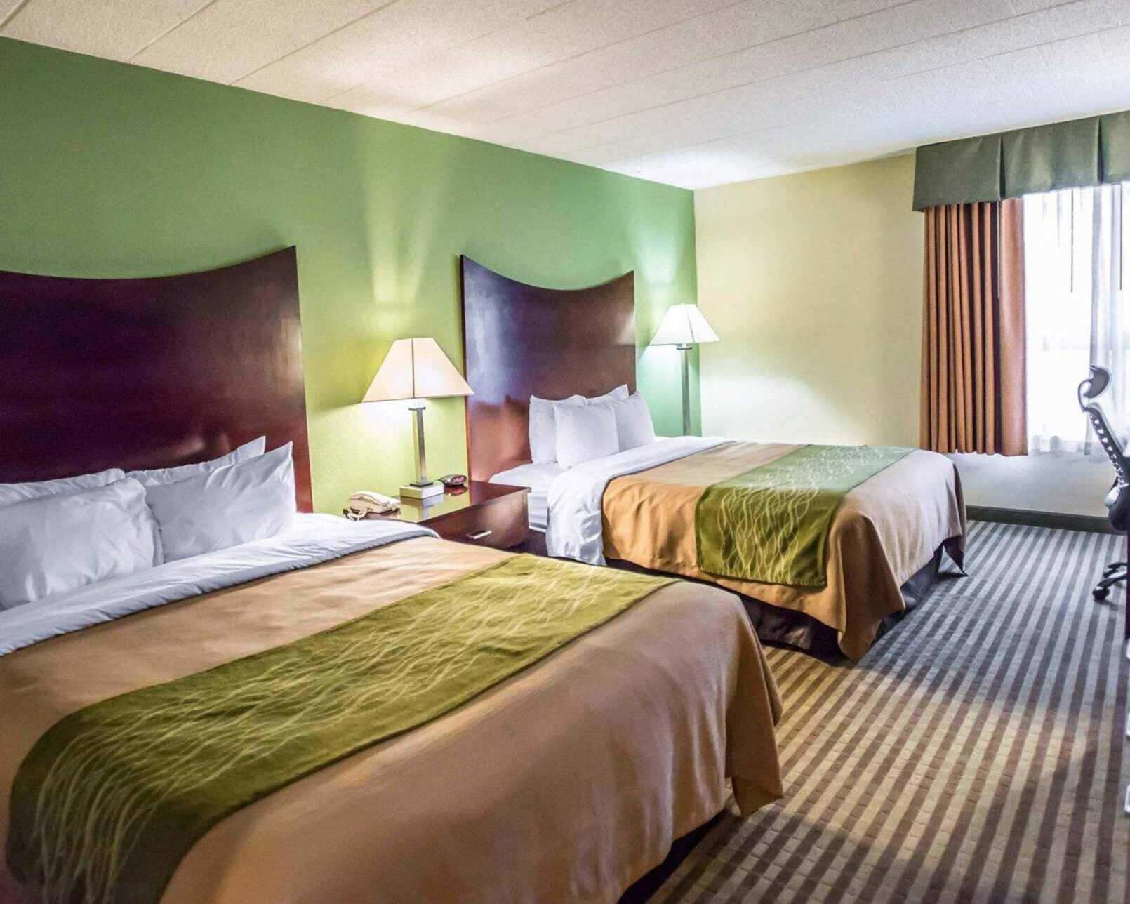 In-room safe, desk, blackout drapes, iron/ironing board