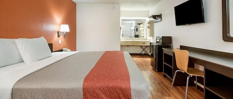 Escrivaninha, espaço de trabalho para notebook, Wi-Fi de cortesia