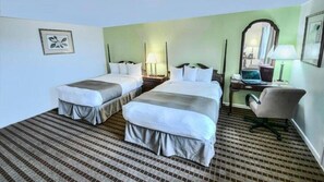 Pillow-top beds, in-room safe, desk, iron/ironing board