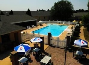 Seasonal outdoor pool