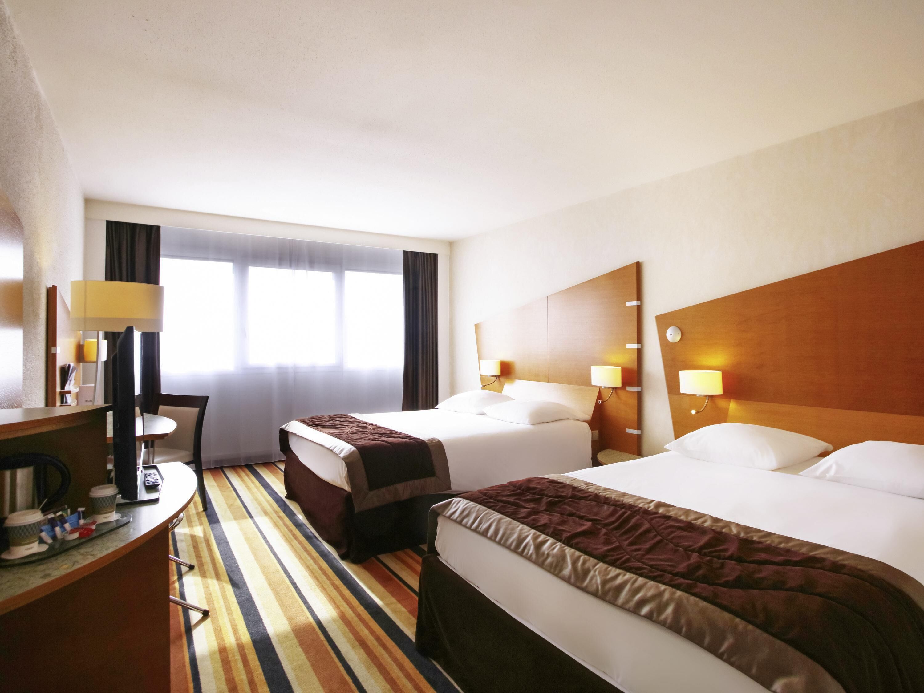 Classic Room, 2 Double Beds | Premium bedding, pillowtop beds, minibar, in-room safe