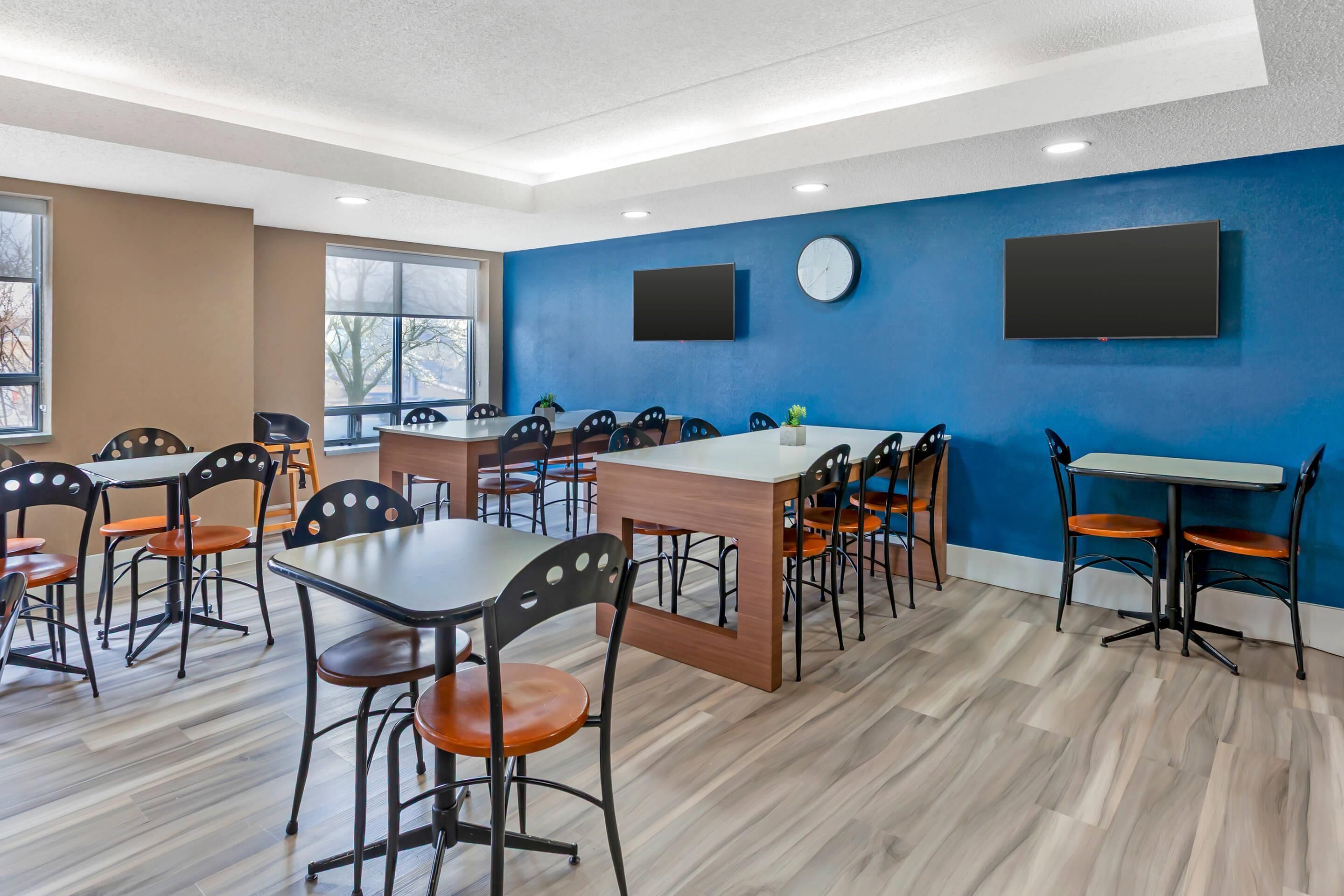 Free daily full breakfast