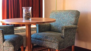 Desk, laptop workspace, iron/ironing board, free WiFi
