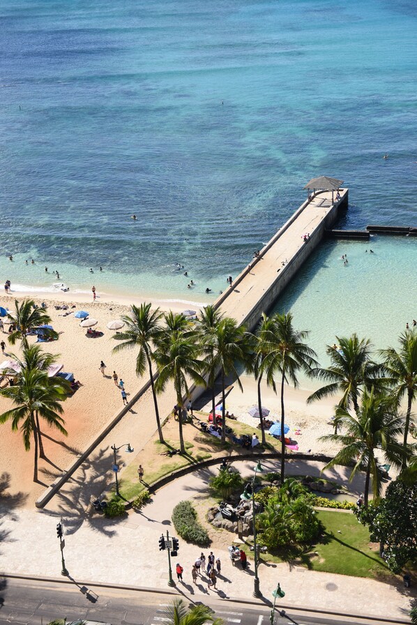 Beach nearby