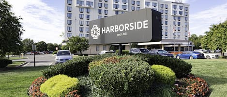 Overnatningsstedets facade