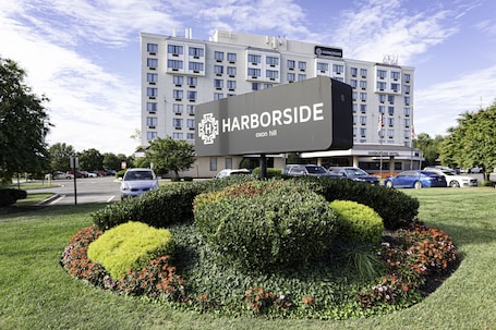 Front of property. Harborside Hotel