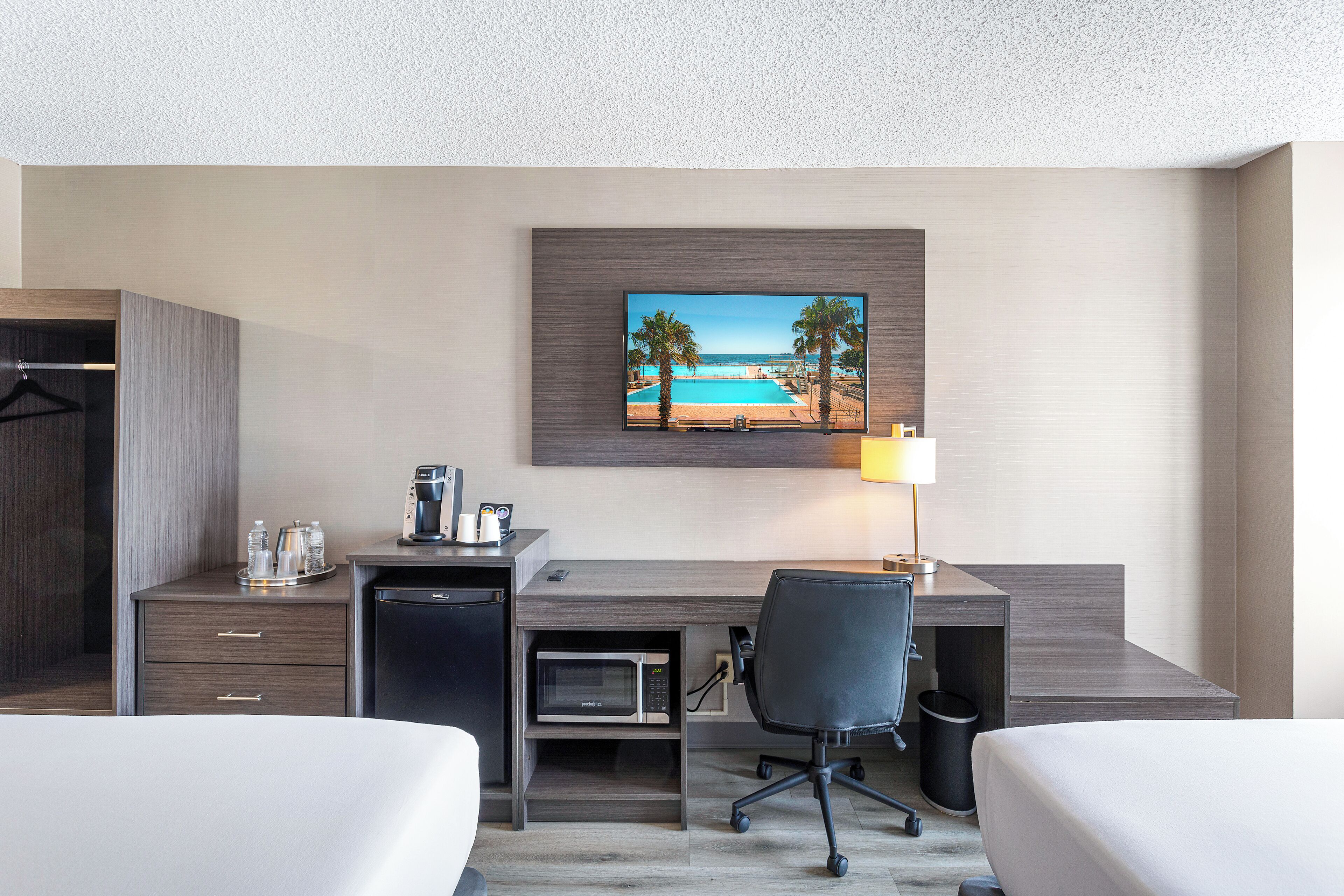 standard room, 2 queen beds | egyptian cotton sheets, premium bedding, select comfort beds