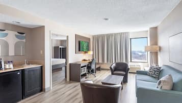 Luxury Σουίτα, 1 King Κρεβάτι με Καναπέ-Κρεβάτι | Σεντόνια από αιγυπτιακό βαμβάκι, κλινοσκεπάσματα υψηλής ποιότητας