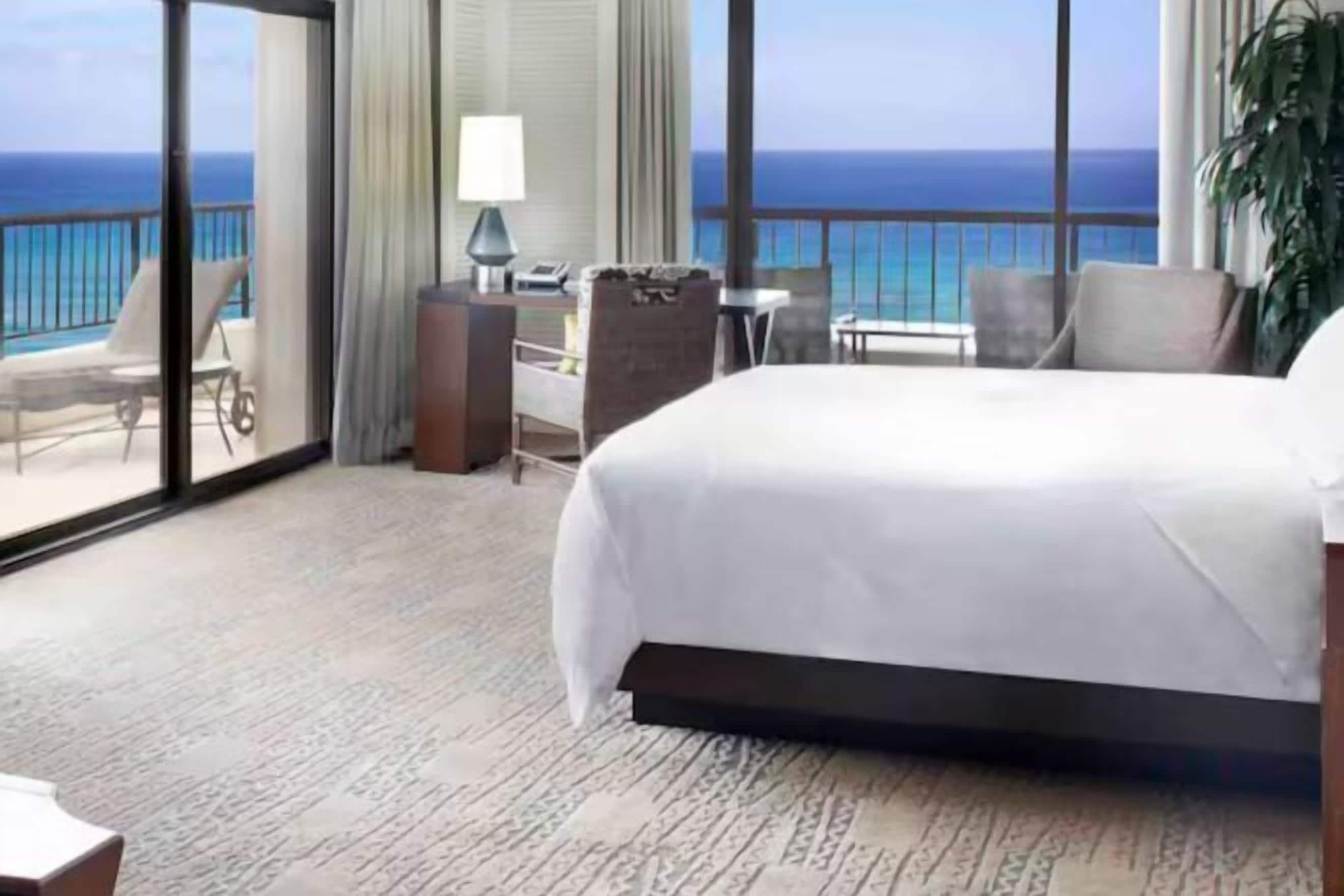 高級寢具、房內夾萬、書桌、手提電腦工作空間