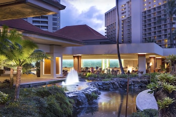 Hotel Exterior at Hilton Hawaiian Village Waikiki Beach Resort