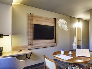 Minibar, in-room safe, desk, blackout drapes