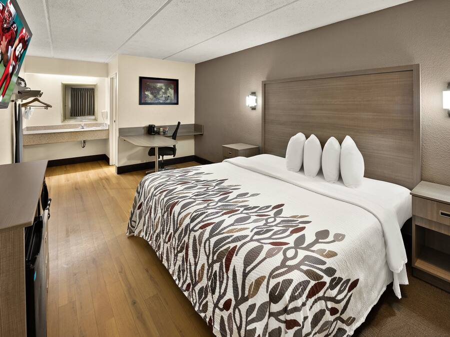 Superior-Zimmer, 1 King-Bett (Smoke Free) | Schreibtisch, laptopgeeigneter Arbeitsplatz, Verdunkelungsvorhänge