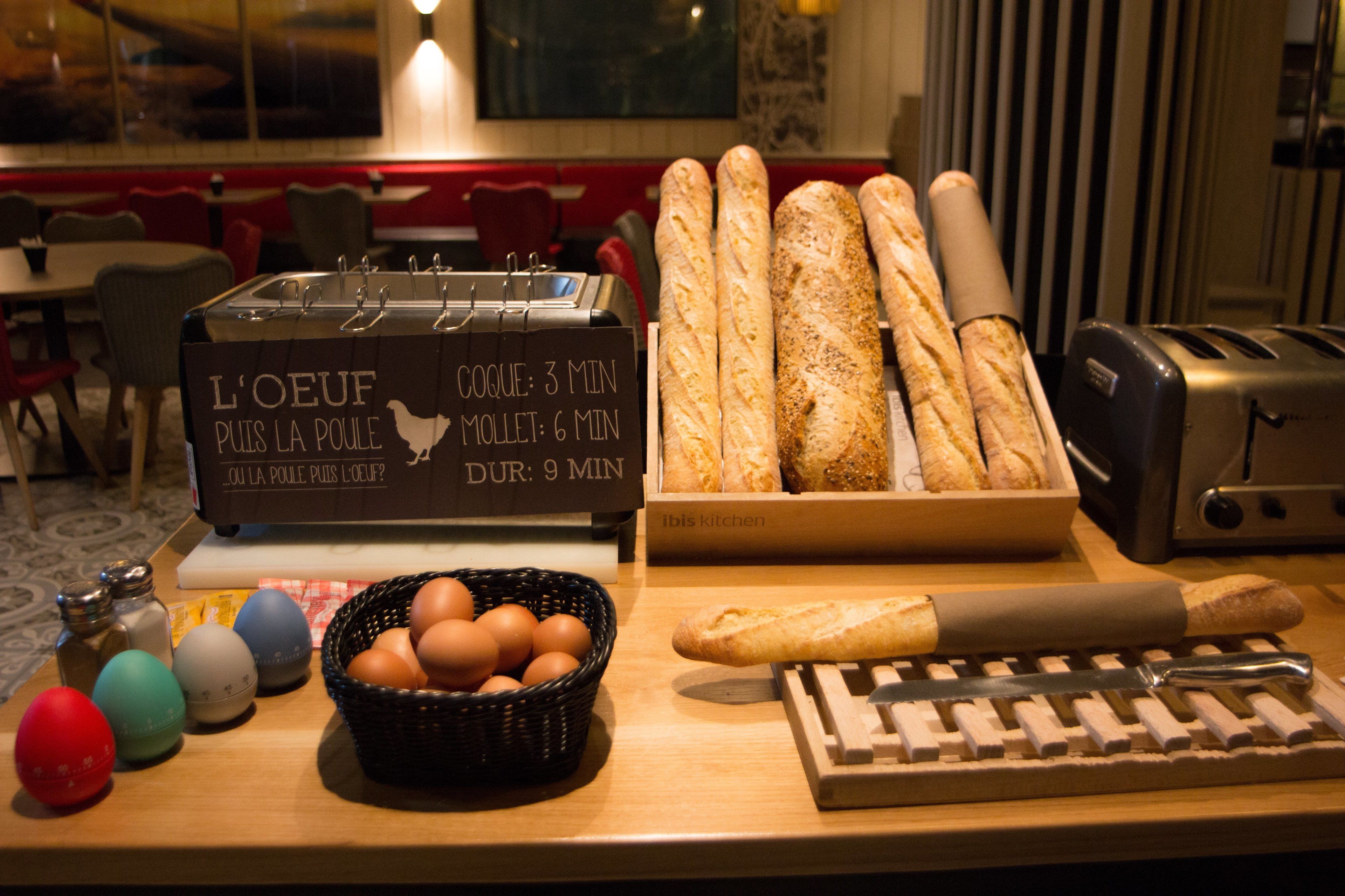 daily buffet breakfast (eur 13.90 per person)