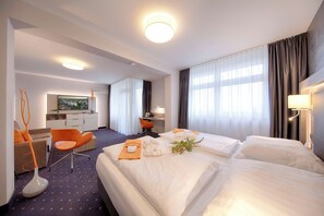 Junior-Suite, 1 Doppelbett (Cozy Sitting Corner) | Zimmerausstattung