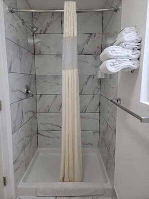 Free toiletries, hair dryer