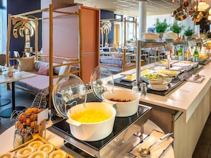 Breakfast, lunch, dinner served; French cuisine