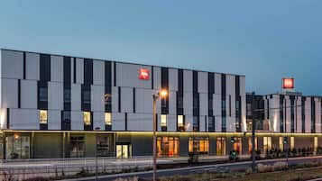 Façade de l’hébergement