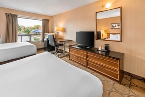 Standardzimmer, 2 Doppelbetten, Nichtraucher (2nd floor) | Hochwertige Bettwaren, Pillowtop-Betten, individuell dekoriert