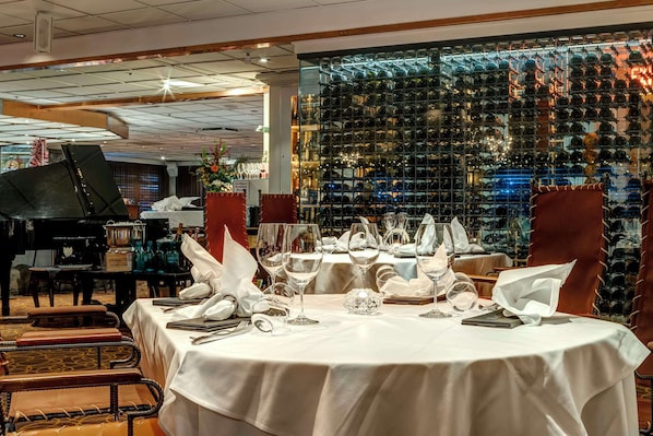 Middag serveras