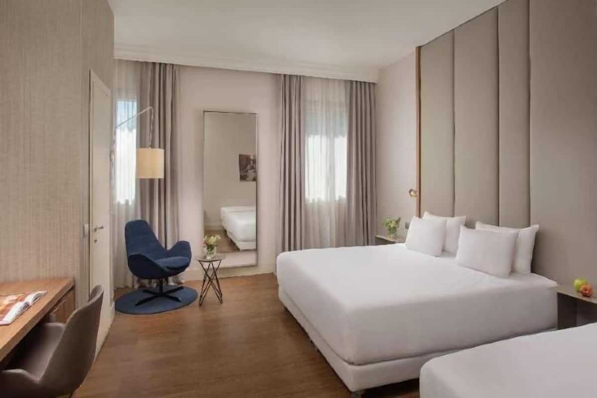 Down duvets, minibar, in-room safe, individually decorated