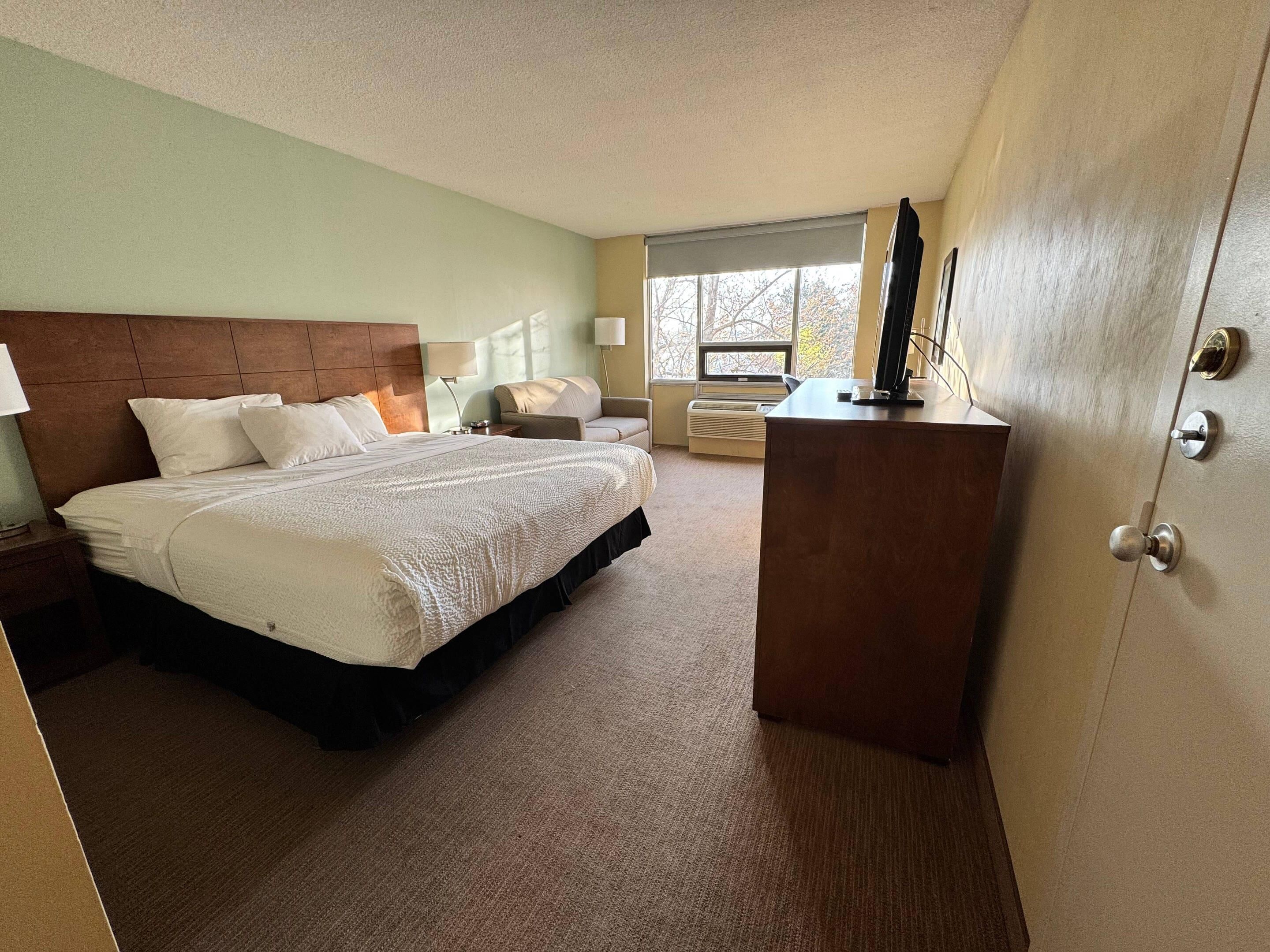 Standard Room, 1 King Bed with Sofa bed, Non Smoking | In-room safe, desk, iron/ironing board, free cots/infant beds