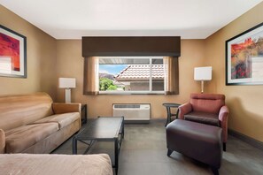 Suite, 2 Queen Beds, Non Smoking, Refrigerator | Premium bedding, pillowtop beds, in-room safe, desk