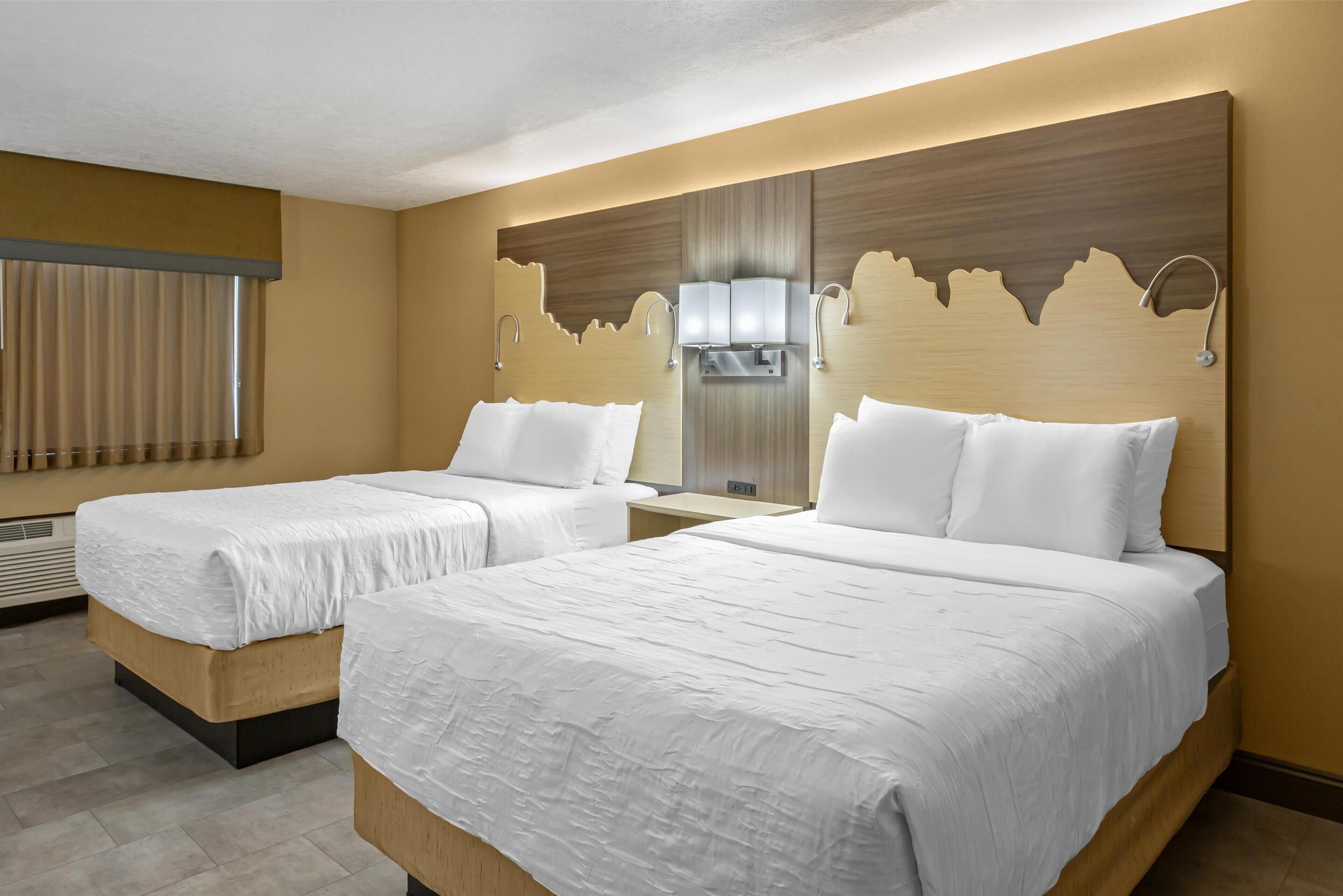 standard room, 2 queen beds, accessible, non smoking | 1 bedroom, premium bedding, pillow-top beds, in-room safe