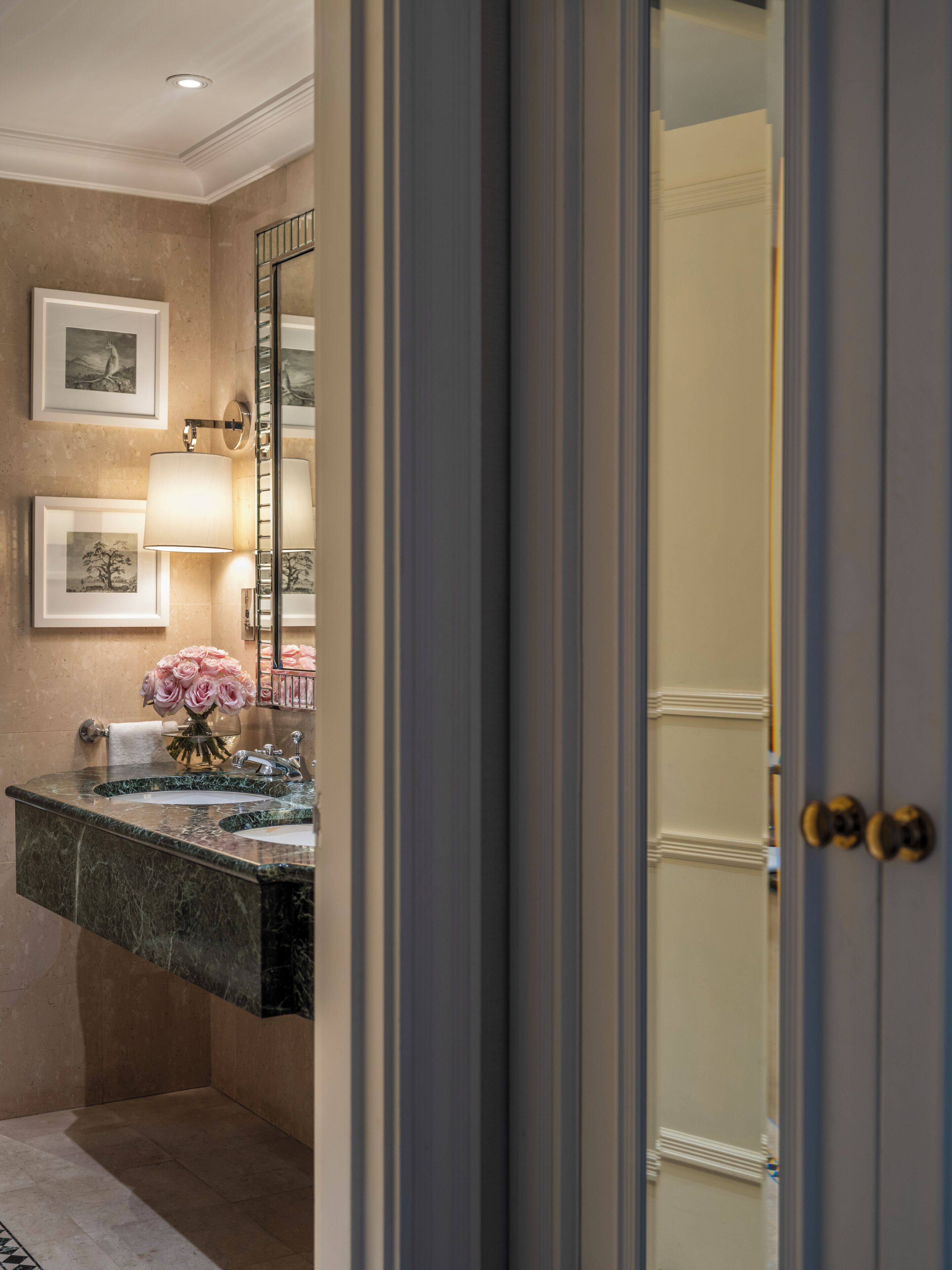 free toiletries, hair dryer, bathrobes, slippers