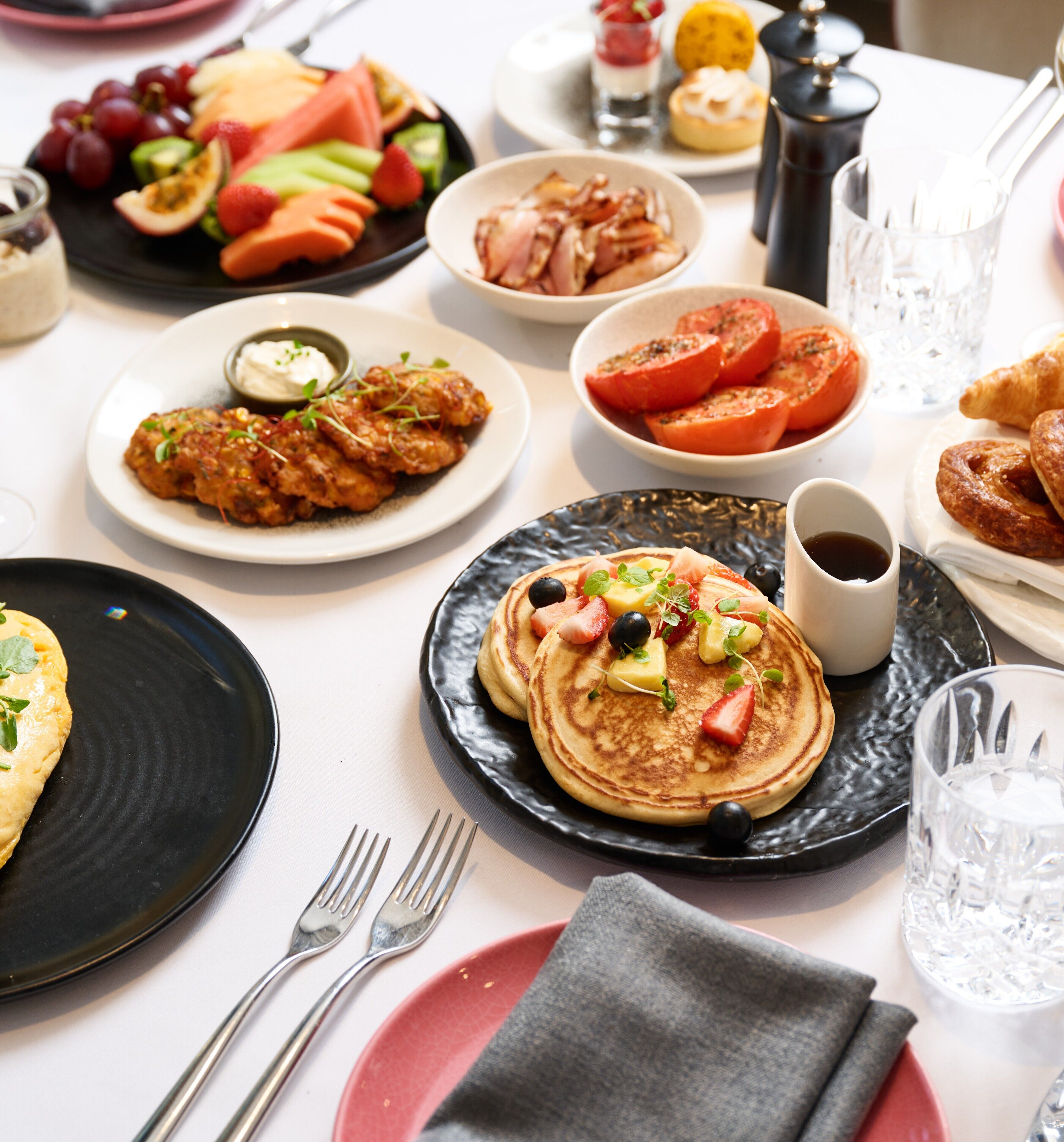 Desayuno buffet todos los días (con cargo) 