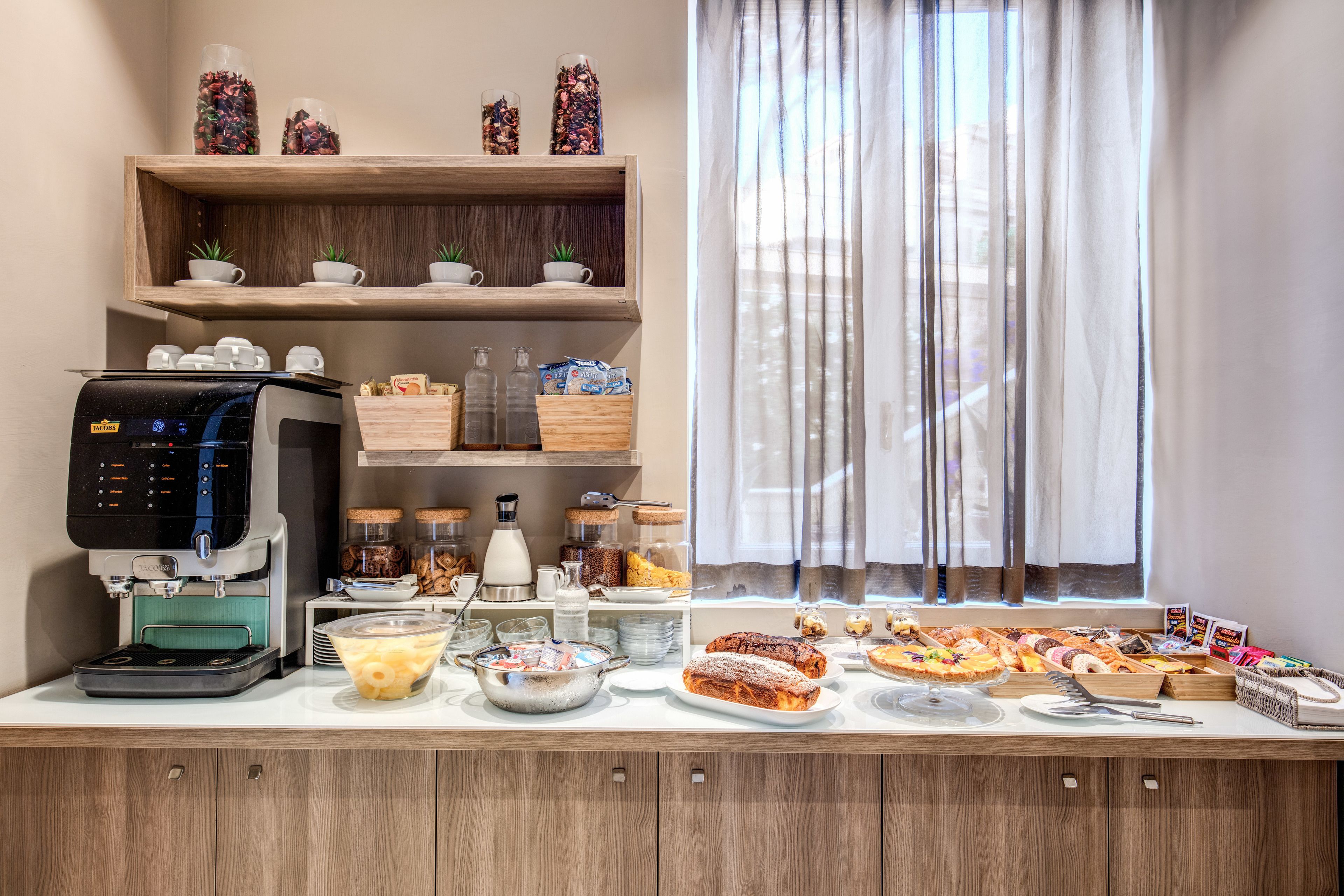 daily buffet breakfast (eur 12 per person)