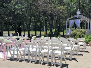 Área interna para casamento