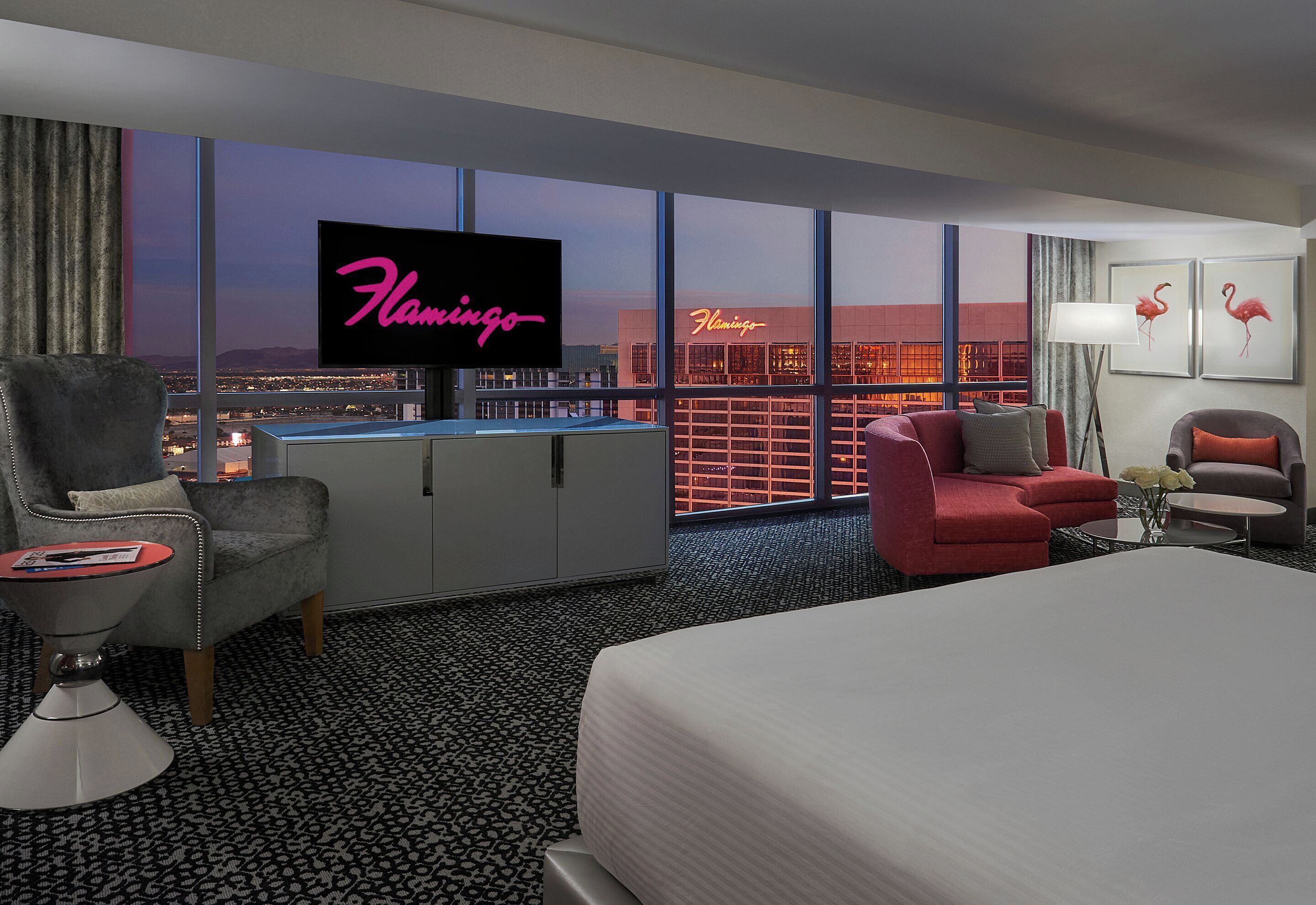Pillow-top beds, in-room safe, desk, laptop workspace