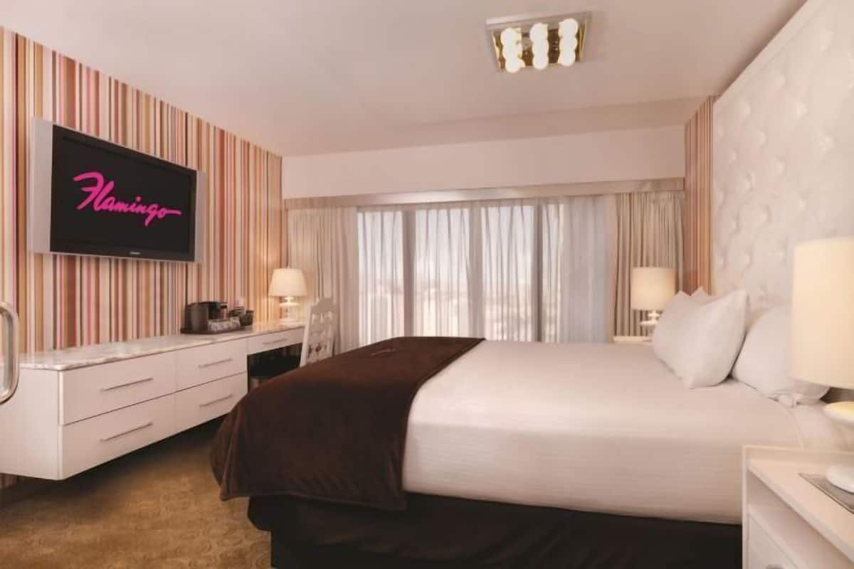 Pillow-top beds, in-room safe, desk, laptop workspace