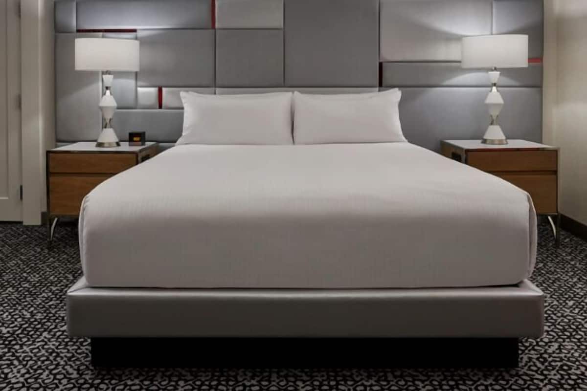 Pillow-top beds, in-room safe, desk, laptop workspace