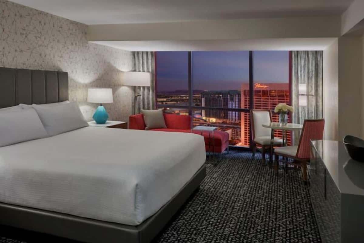 Pillow-top beds, in-room safe, desk, laptop workspace