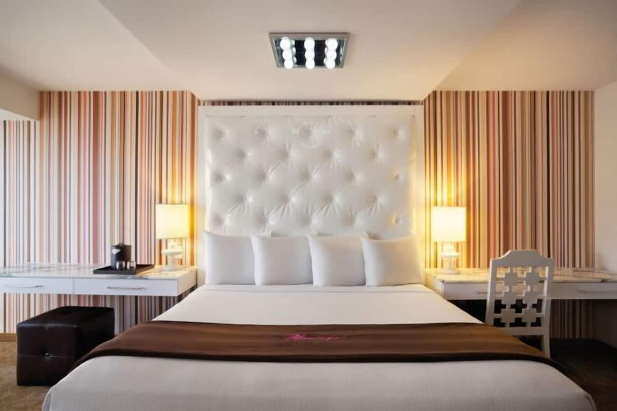 Pillow-top beds, in-room safe, desk, laptop workspace