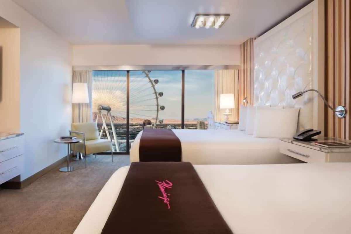 Pillow-top beds, in-room safe, desk, laptop workspace