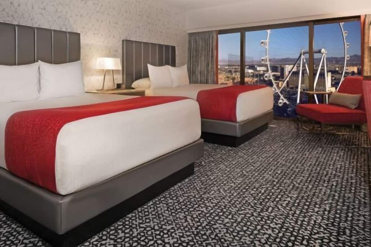 Pillow-top beds, in-room safe, desk, laptop workspace