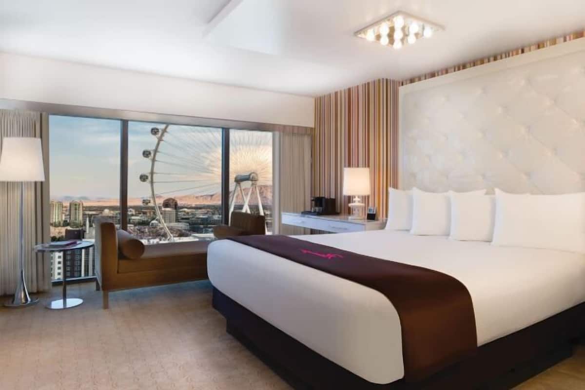 Pillow-top beds, in-room safe, desk, laptop workspace