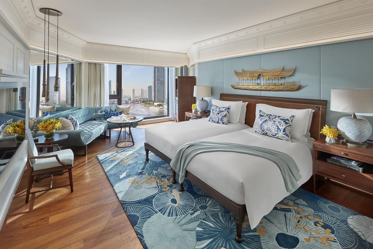 1 Schlafzimmer, hochwertige Bettwaren, Daunenbettdecken, Minibar