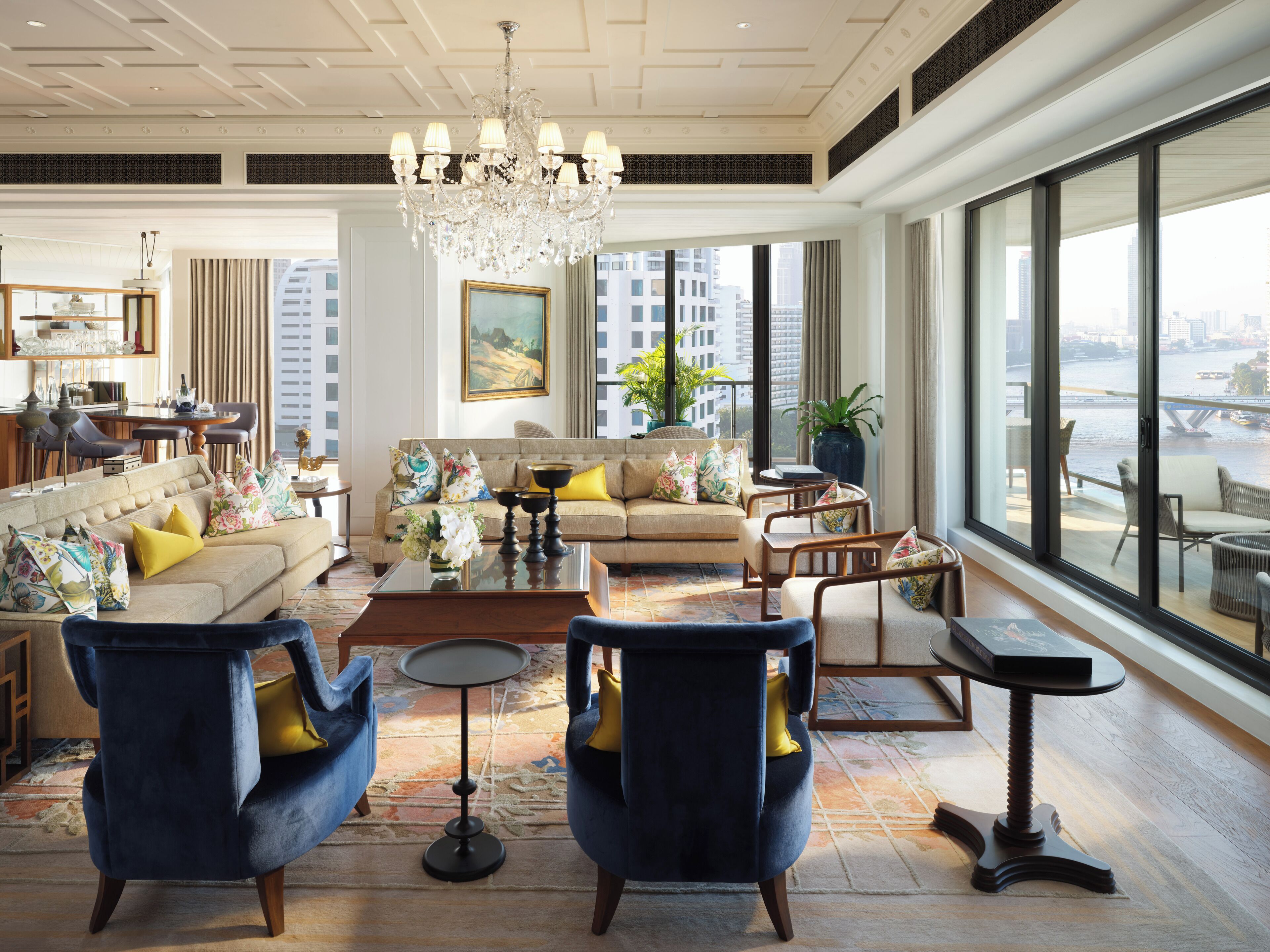 Oriental Suite | Ropa de cama de alta calidad, edredón y minibar 