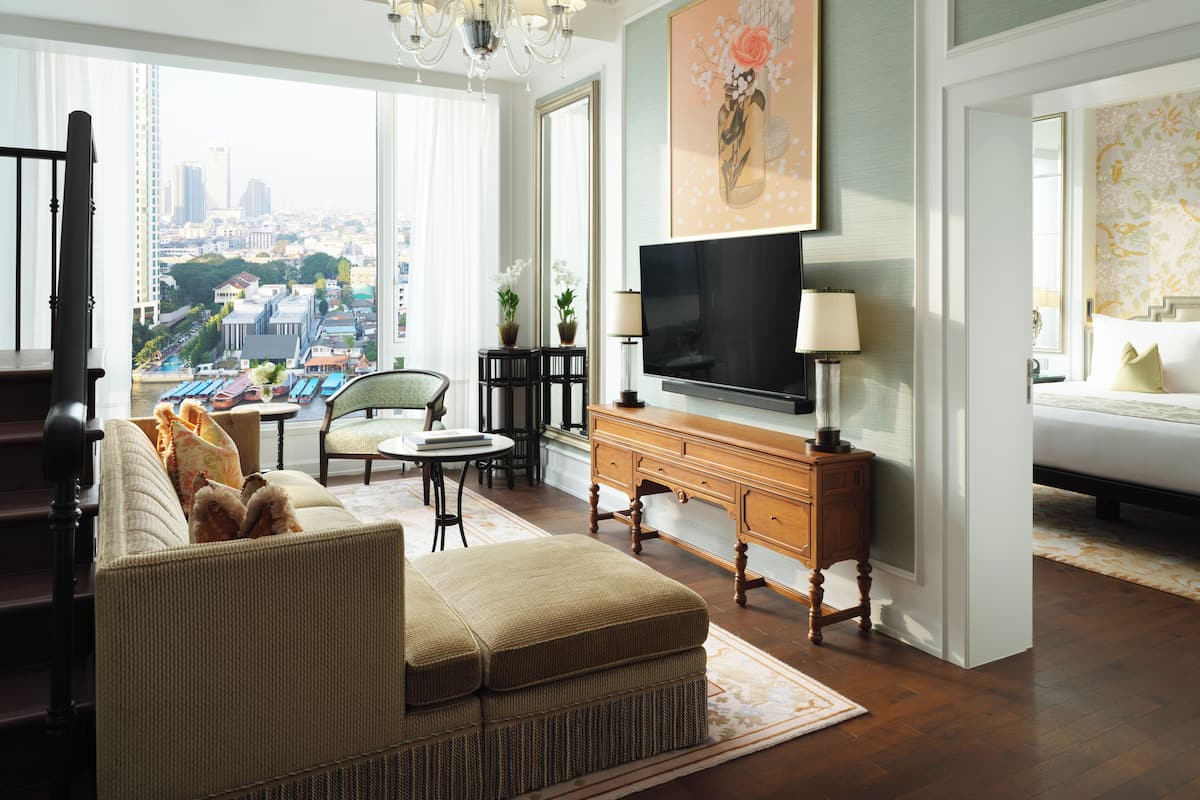 Chao Phraya Suite King | Premium bedding, down comforters, minibar, in-room safe