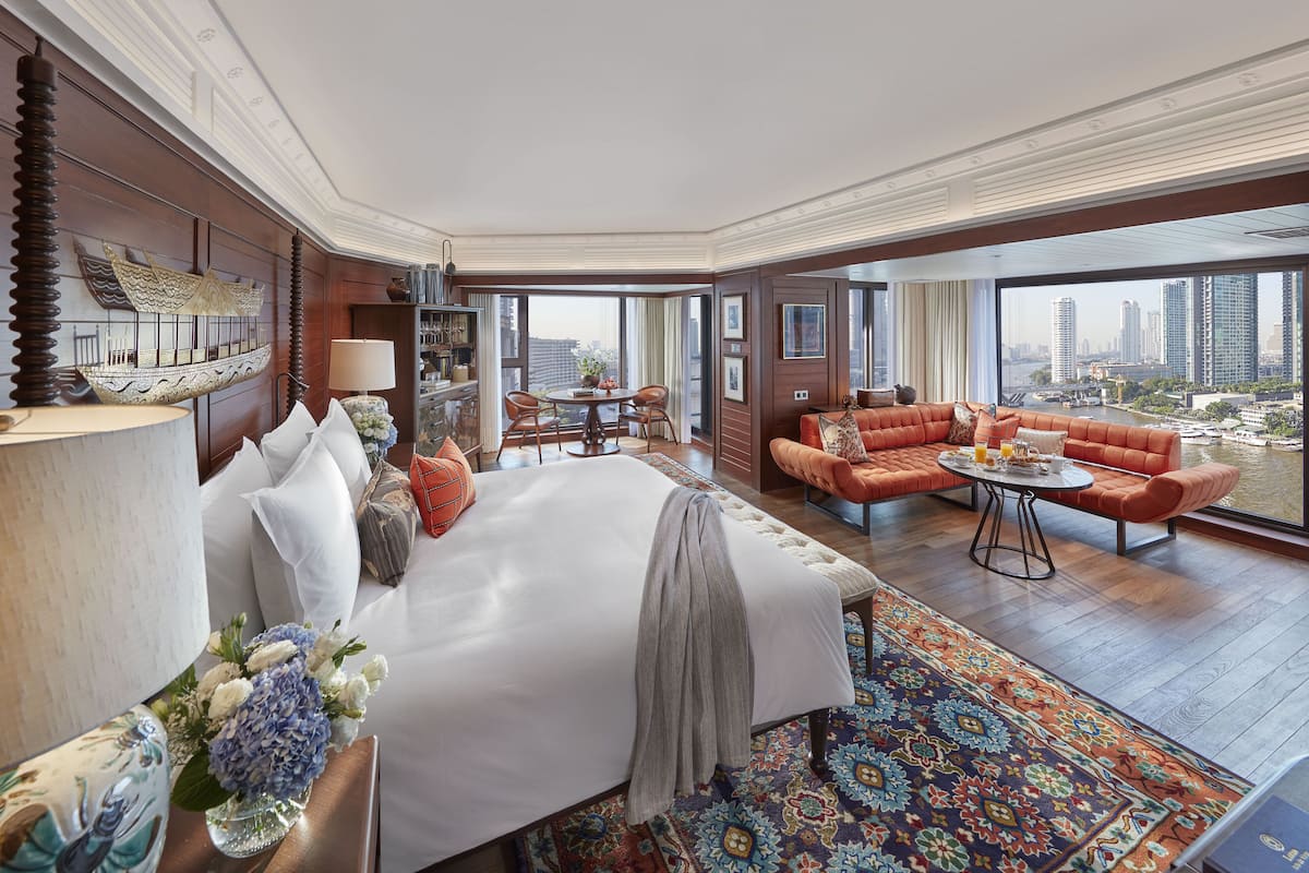 1 Schlafzimmer, hochwertige Bettwaren, Daunenbettdecken, Minibar