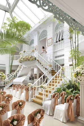 Indoor wedding