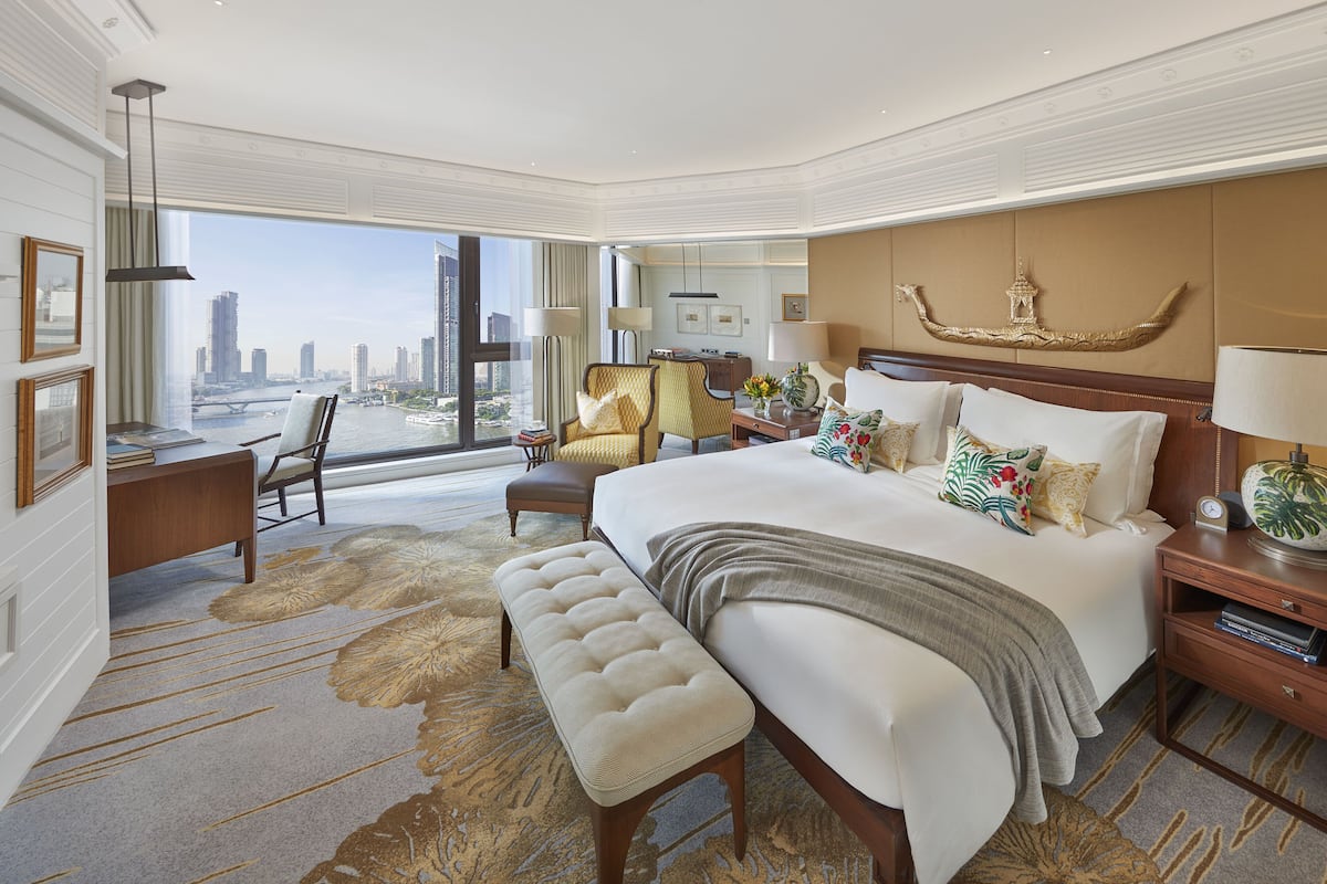 1 Schlafzimmer, hochwertige Bettwaren, Daunenbettdecken, Minibar
