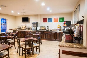 Free daily on-the-go breakfast