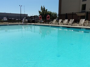 Seasonal outdoor pool