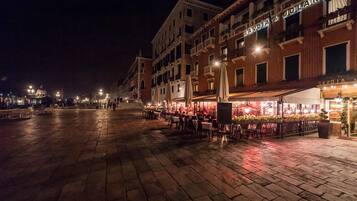 Front of property - evening/night